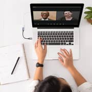 Trands USB-C To Lightning Adaptor Black