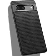 Spigen Liquid Air designed for Google Pixel 7a case cover (2023) - Matte Black