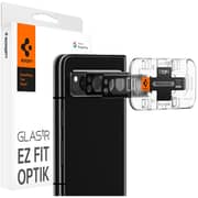 Spigen GLAStR EZ Fit Optik Camera Lens Screen Protector designed for Google Pixel Fold - Black [2 Pack]