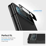 Spigen GLAStR EZ Fit Optik Camera Lens Screen Protector designed for Google Pixel Fold - Black [2 Pack]