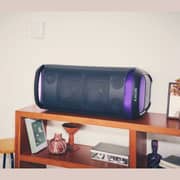 Sony Wireless Party Speaker With Omnidirectional Light Sound Black