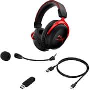 HyperX CL002 Cloud II Wireless On Ear Gaming Headset Black/Red