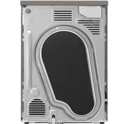 مجفف الغسيل LG موفر الطاقة، بسعة 9 كيلو جرام، باللون الفضي، بتقنية التجفيف بمضخة الحرارة المزدوجة