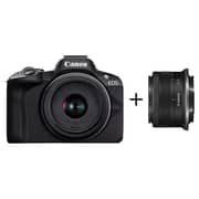 Canon EOS R50 BK Mirrorless Digital Camera Body Black With RF-S18-45mm F4.5-6.3 IS STM KIT