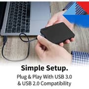 TOSHIBA Canvio Basics Portable Hard Drive USB2.0 2TB Black HDTB420XK3AA