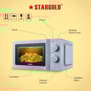Stargold Microwave Oven With Grill & Pizza SG-2241MC