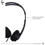 HP T1A66AA Wired On Ear Headset Black