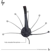 HP T1A66AA Wired On Ear Headset Black