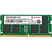 ذاكرة رام  لابتوب جيت ترانسيند DDR4-3200 2Rx8 1.2V سعة 16 جيجا لون أخضر JM3200HSB-16G