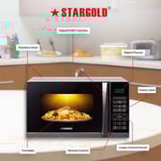 Stargold SG-2242DC Microwave Oven 20L Capacity White MKTP