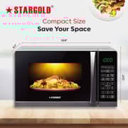 Stargold SG-2242DC Microwave Oven 20L Capacity White MKTP