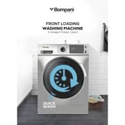Bompani 8kg Front Load Washer Silver - BO3003BI2878SS