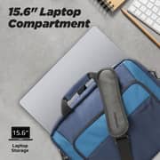 Promate Laptop Bag Blue 15.6-inch