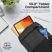 Promate Shoulder Bag Tablet & Laptop Hand bag Black 13