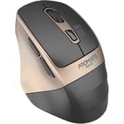 Promate Wireless Mouse Gold