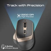Promate Wireless Mouse Gold