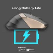 Promate Wireless Mouse Gold