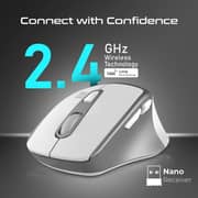 Promate Wireless Mouse White