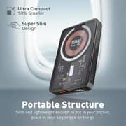 Promate MagSafe Premium Power Bank 5000mAh Black TRANSPACK-5.BLACK