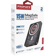 Promate MagSafe Premium Power Bank 5000mAh Black TRANSPACK-5.BLACK