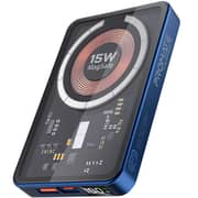 Promate Wireless Power Bank 5000mAh Blue TRANSPACK-5.BLUE