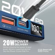 Promate Wireless Power Bank 5000mAh Blue TRANSPACK-5.BLUE