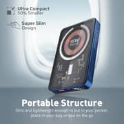 Promate Wireless Power Bank 5000mAh Blue TRANSPACK-5.BLUE