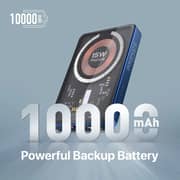 Promate Wireless Power Bank 10000mAh Blue TRANSPACK-10.BLUE