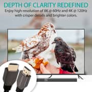 Promate HDMI 2.1 Slim Cable 3m Black