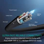 Promate HDMI 2.1 Slim Cable 3m Black