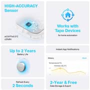 TPLink Tapo T310 Smart Temperature & Humidity Sensor