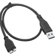 Keendex External Hard Disk Male To USB3.0 Male Cable 50cm Black