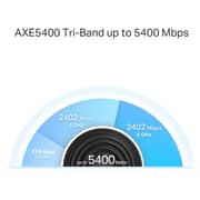 TPLink AXE5400 Tri-Band Gigabit Mesh Wi-Fi 6E System 1 Pack