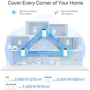 TPLink AXE5400 Tri-Band Gigabit Mesh Wi-Fi 6E System 1 Pack