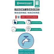 Westpoint Front Load Washer 7 kg WMT-71222S