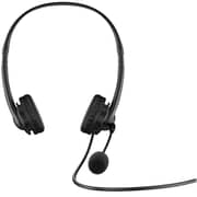 HP 428H5AA Wired Over Ear Stereo Headset Black
