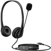 HP 428H5AA Wired Over Ear Stereo Headset Black