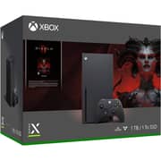 Microsoft Xbox Series X Console 1TB Black + Diablo IV Game Bundle