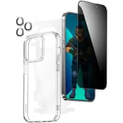 Green Lion 4-in-1 360° Privacy Protection Pack Gold iPhone 14 Pro Max