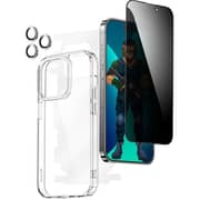 Green Lion 4-in-1 360° Privacy Protection Pack Gold iPhone 14 Pro