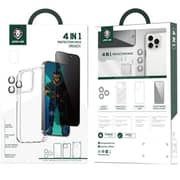 Green Lion 4-in-1 360° Privacy Protection Pack Gold iPhone 14 Pro