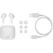 Asus 90YH03X1-B5UA00 Wireless In Ear Gaming Earbuds Moonlight White