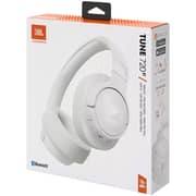 JBL Tune 720BT Wireless Pure Bass with Mic Over Ear Headphones - White