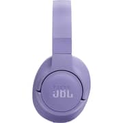 JBL Tune 720BT Wireless Pure Bass with Mic Over Ear Headphones - Purple