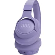 JBL Tune 720BT Wireless Pure Bass with Mic Over Ear Headphones - Purple