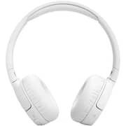 JBL Tune 670NC Wireless Adaptive Noise Cancelling On Ear Headphones - White