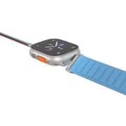 Blupebble Hochfeiler Silicone Reversible Magnetic Watch Strap Blue/Brown