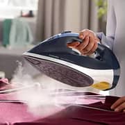 Philips 2800W Steam Iron with SteamGlide Advanced Soleplate, 220g Boost - DST7030/26