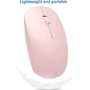 Banda Wireless Mouse Pink