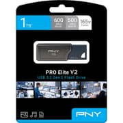 PNY PRO Elite V2 USB Flash Drive USB3.2 1TB Grey P-FD1TBPROV2-GE
